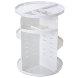 360 degrees Rotation Cosmetic Organizer - White - EZ Life