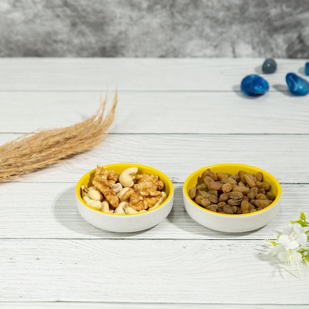 4 Inch Small Plate - Matt Yellow - EZ Life