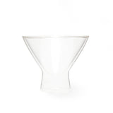 Martini Double Wall Insulated Cocktail Glass, Unique and Fun Gift for Espresso Martini Lovers, Keeps Drinks Cold Longer, A Perfect Cocktail Glass Gift Set, Glass to Serve Cocktail, Wine and Juice - 200 Ml, Pack of 2