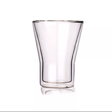 Borosilicate Double Wall Tropical Glass, Insulated Mug for Hot Cold Mug Tea Coffee, Drinking Glasses,Water Glasses, juice, Microwave & dishwasher safe, Light weight double wall glass, Perfect gift Set for Men,Women, Friend  - 300 ml - Pack of 2