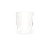 Borosilicate Double Wall Diva Glasse, Insulated Mug for Hot Cold Mug Tea Coffee, Drinking Glasses,Water Glasses, juice, Microwave & dishwasher safe, Lightweight-Transparent - 200 ml - Pack of 2