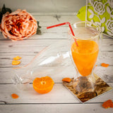 Borosilicate Double Wall Spruce Glass, Unique Glass, Glassware Glass Ideal for Juice Lemon Soda Wine Scotch Cocktails & Any Beverage, Party Glass, Whisky Cocktails & Any Beverage - Transparent - 350 ml - Pack of 1