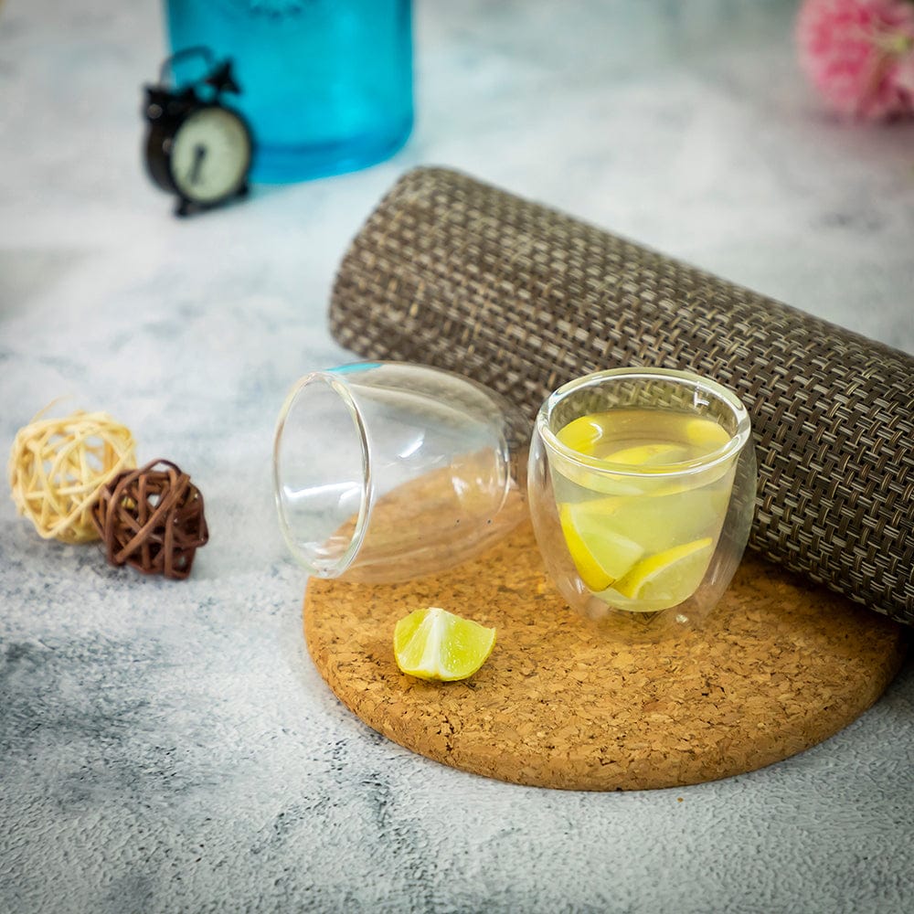 Double Wall Funky Shot Glass (80 ml) (Pack of 4)