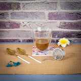 Double Wall Fantasia Glass (200 ml) (Pack of 4)