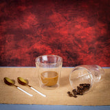 Double Wall Fantasia Glass (200 ml) (Pack of 4)