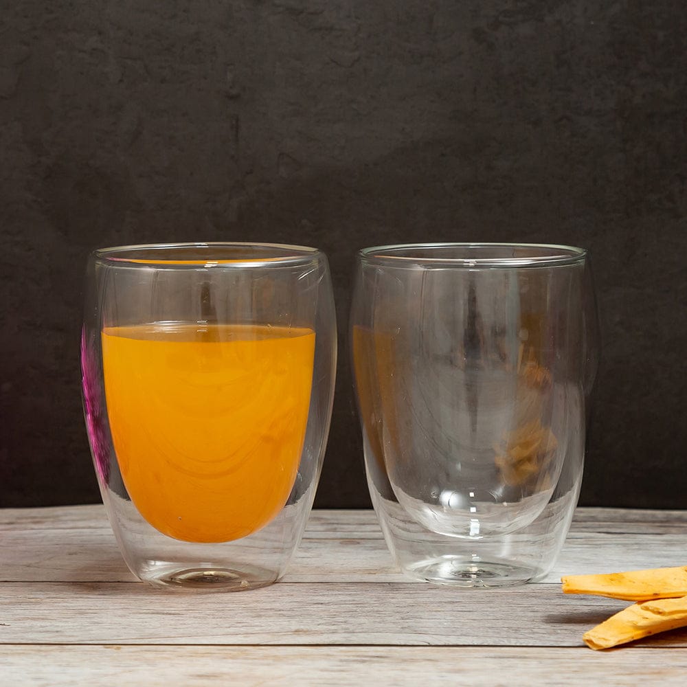 Round Vendors Drinking Glasses , ESOUY High-end Simple,Lead-Free Glass,Cup,Round,Whiskey Glass,Home