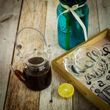 Personal Glass Tea Pot Jar with Filter (350 ml)