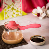 Pyrex Glass Tea Pot with Long Handle (800 ml)