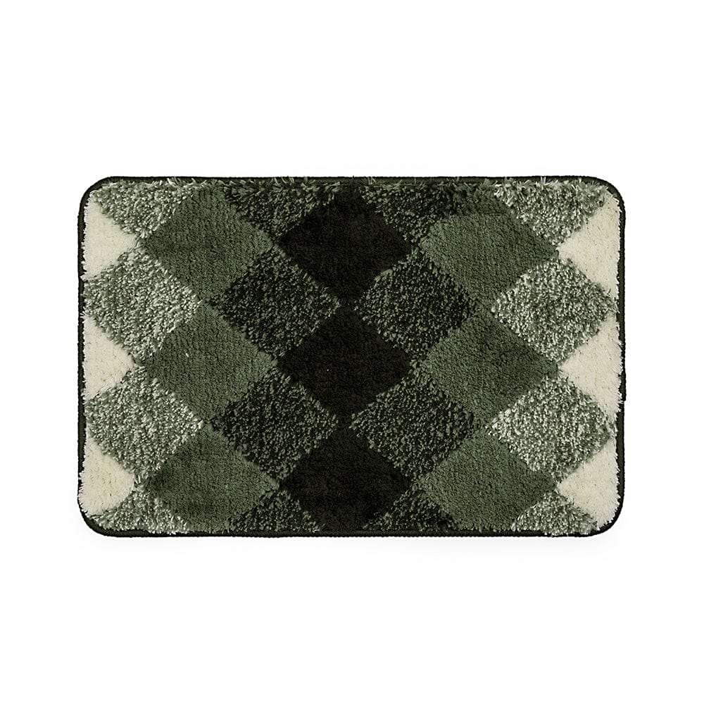 Elegance Pearl Greens Yarn Floor + Bath Mat (L-60 x W-40 cms) – EZ