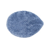 Luxe Cashmere Blue 3 Piece Bathroom Mats Set (L-80 x W-50 cms)