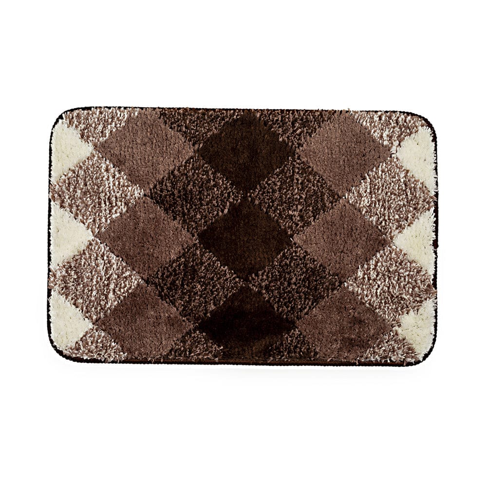 Elegance Pearl Browns Yarn Floor + Bath Mat (L-60 x W-40 cms) – EZ