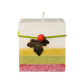 White Square Soothing Aroma Candle Gift Pack