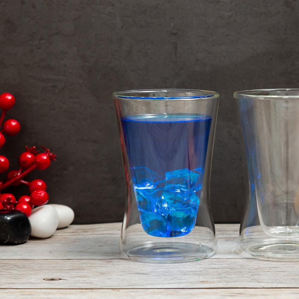 Double Wall Balache Glass (200 ml) (Pack of 4)