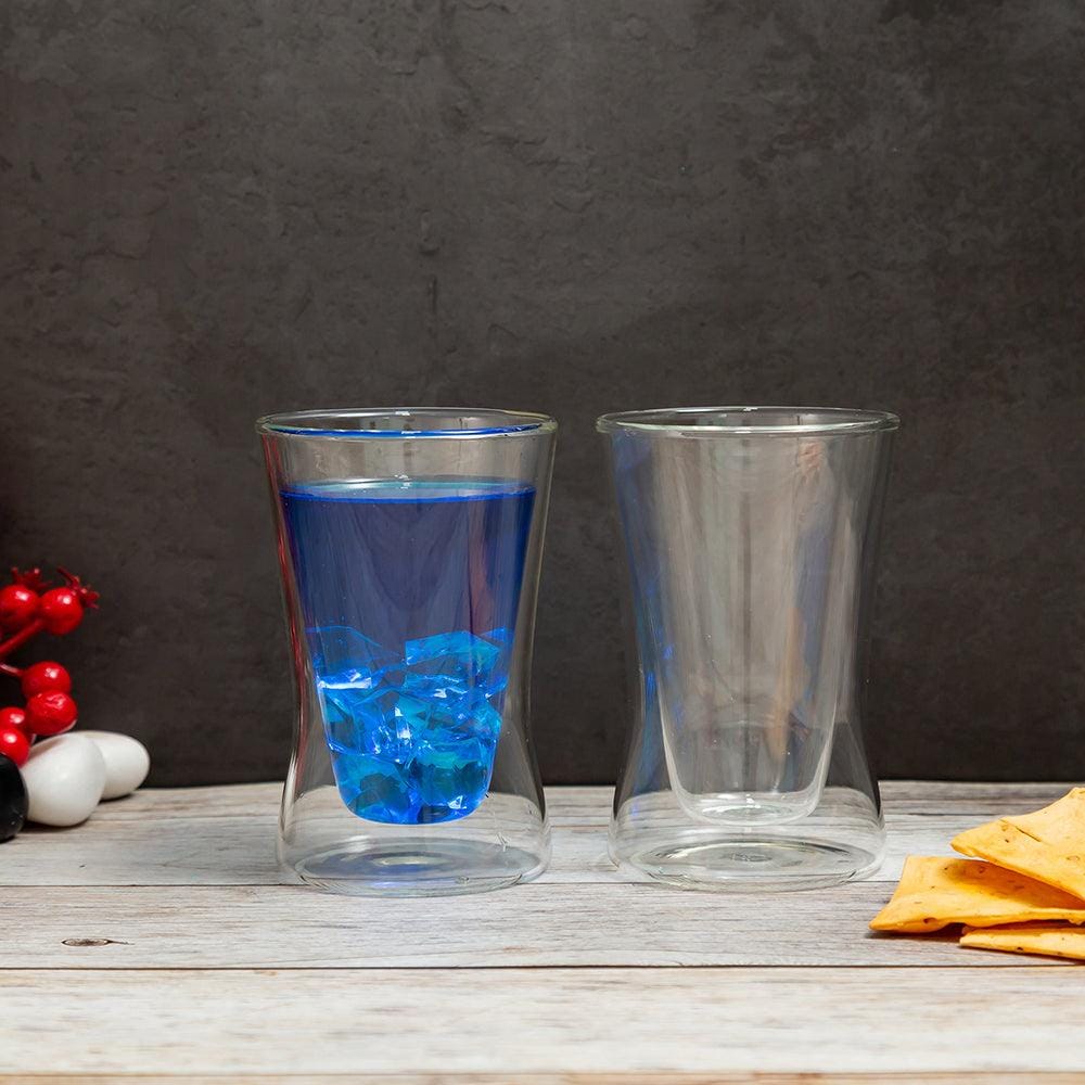 Double Wall Balache Glass (200 ml) (Pack of 4)