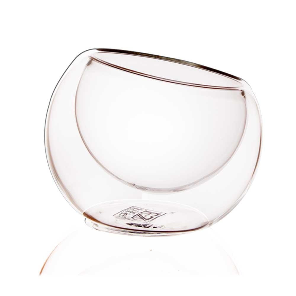 Double Wall Glass Dessert & Starters Bowl (120 ml) (Pack of 4)