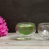 Double Wall Glass Zesty Serving Bowl (150 ml) (Pack of 4)