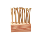 Funky Golden Nails Part Picks (Pack of 18)