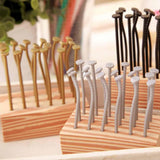 Funky Golden Nails Part Picks (Pack of 18)