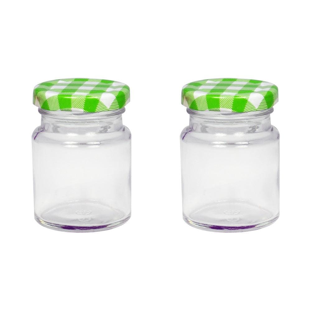 Foodie Chef Figurine Resin Holder with 2 Glass Condiment Jars (Up & Down) (Back Carrying)