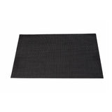 Malakos Elegant 6 Washable Table Mat Set (Black)