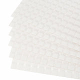 Malakos Hollow Squares 6 Washable Table Mat Set (White)
