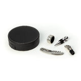 Elegant & Classy 4 Piece Wine Accessory Set in Leather Box