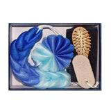 5 Piece Spa Bath Hamper Gift Set (Blue)