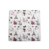 Black Square Sassy Storage Boxes - Jute & PU (Set of 3) (Large)