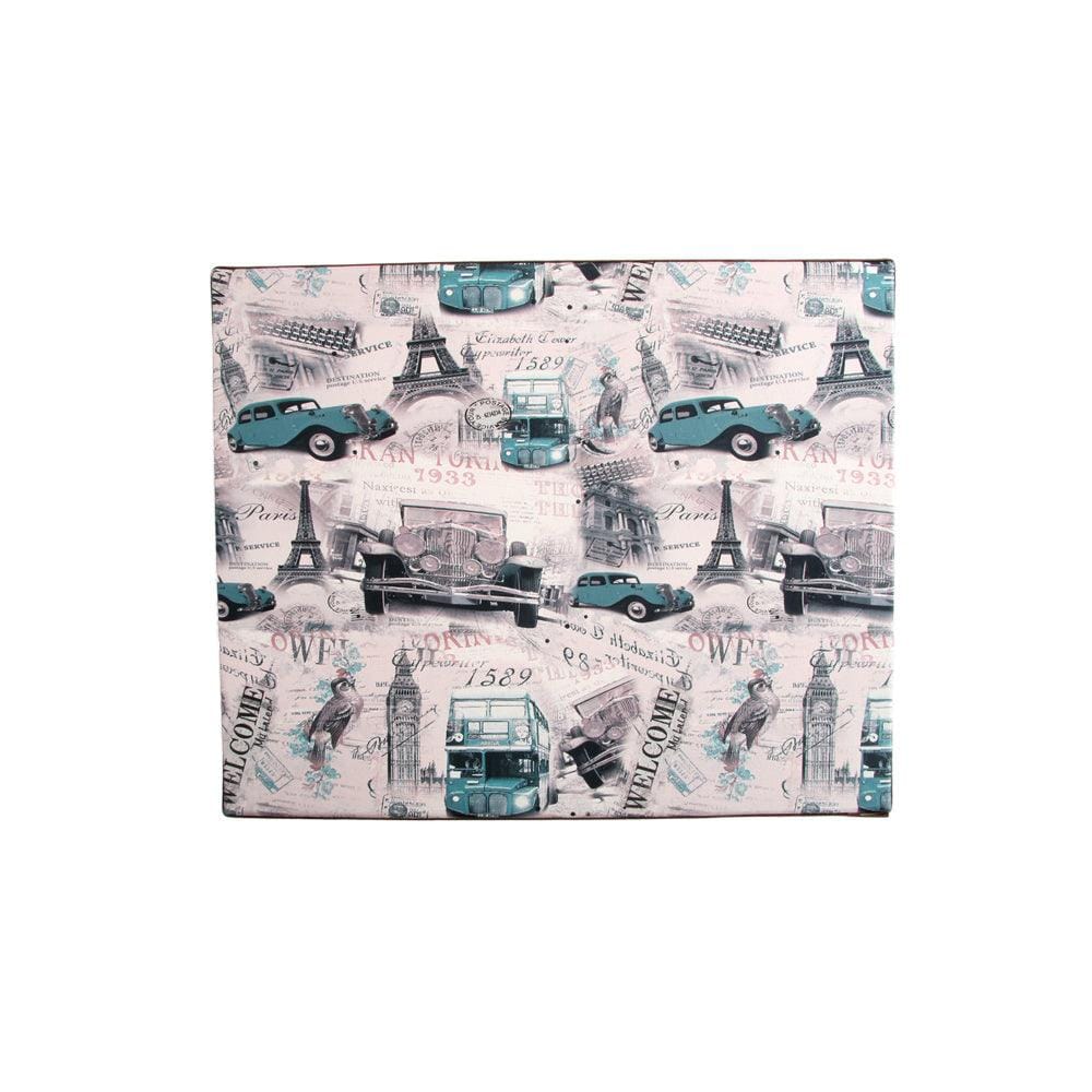 Brown Rectangle Sassy Storage Boxes - Jute & PU (Set of 3) (Large)