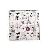 Black Square Sassy Storage Boxes - Jute & PU (Set of 3) (Medium)