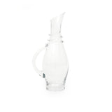 Tri-Swirl Crystal Glass Wine Decanter Jug with Handle (1200 ml)