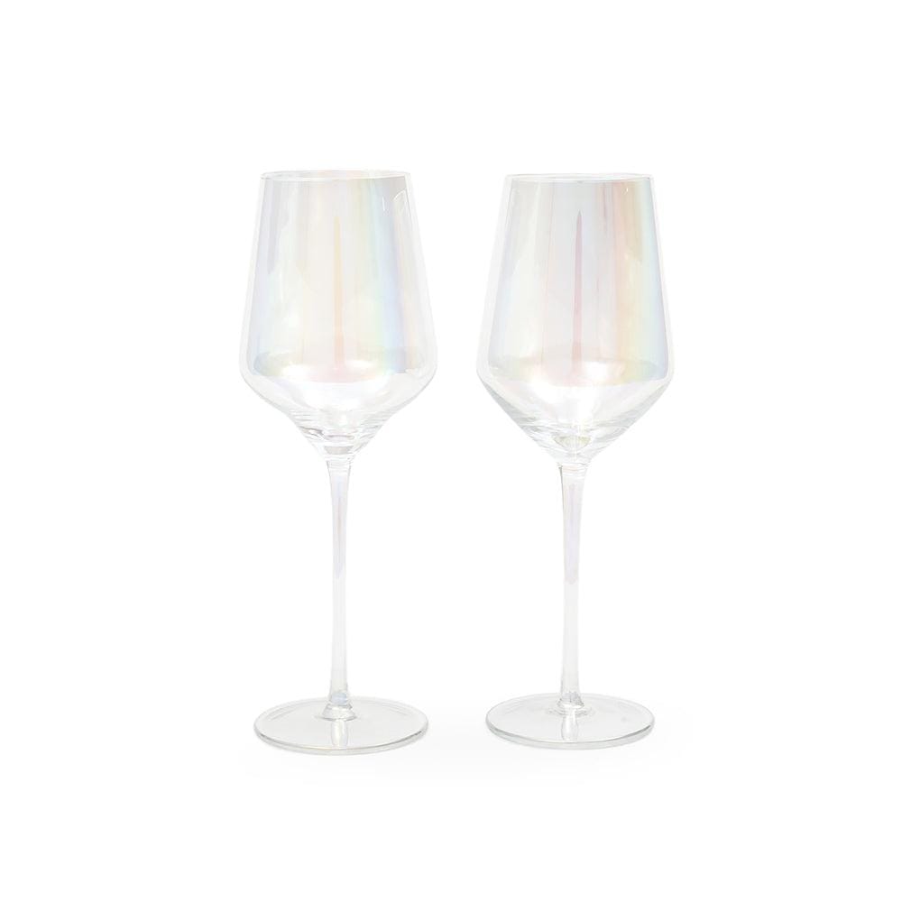 Elance High Class 7 Colors Wine Glass Set (500 ml) (Pack of 2)