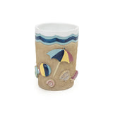 Seramica Luxury Resin Kids 4 Piece Bathroom Set - Colorful Beach