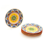 11 Inch Serving Plate - Blue, Yellow, Orange - EZ Life