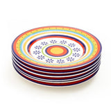 11 Inch Dinner Plate - Orange, Blue, Yellow - EZ Life