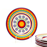 11 Inch Dinner Plate - Orange, Blue, Yellow - EZ Life