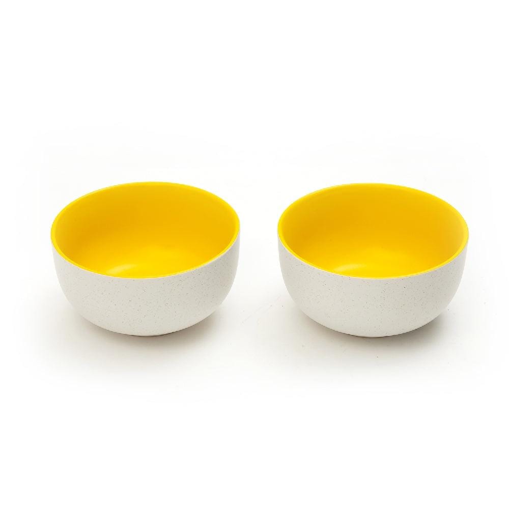 4 Inch Small Bowls - Matt Yellow - EZ Life