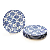 10.5 Inch Blue Banjara Glazed Plates - EZ Life