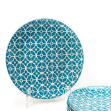 10.5 Inch Sky Blue Glazed Plates - EZ Life