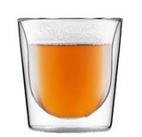 Borosilicate double Wall Delight Glass, Insulated transparent glass, Whiskey, Cocktail Glasses, Lightweight, Dishwasher Safe, Luxury Gift Set for Men or Women, friends, 250 ml, Pack of 2