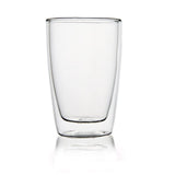 Borosilicate Double Wall Panache Drinks Glass, Insulated Drinking Glasses, Mugs, Coffee Mugs or Tea Cups, Water Glasses, Juice, Lightweight Glass, Transparent - 250 ml - Pack of 1