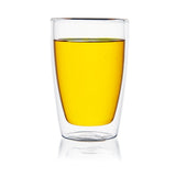 Borosilicate Double Wall Panache Drinks Glass, Insulated Drinking Glasses, Mugs, Coffee Mugs or Tea Cups, Water Glasses, Juice, Lightweight Glass, Transparent - 250 ml - Pack of 1