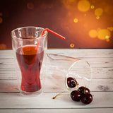 Borosilicate Double Wall Party Glass, Insulated Drinking Glasses, Mugs, Coffee Mugs or Tea Cups, Water Glasses, Juice,Milk,Lightweight Glass, Transparent - 350 ml - Pack of 1