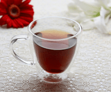 Borosilicate Double wall Tall Glass Coffee Mugs - Double Walled Insulated Drinking Glasses, Tea Cups with Handle  - Cappuccino - Perfect gift for Coffee Lover, Tea Lover, Party, Dishwasher and Microwave Safe-Transparent- 180 ml, Pack of 2