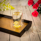 Double Wall Glass Shaker Infuser Bottle (550 ml)