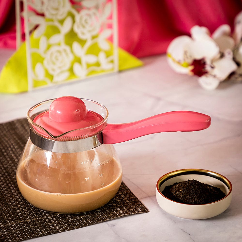 Pyrex Glass Tea Pot with Long Handle (800 ml)