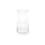 Xclusive Transparent Chromatic Gray Flagon Glass Vase