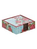 6 Coasters with Holder Set - Vintage Floral - EZ Life