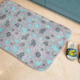 Luminous Space Expedition Glow In Dark Floor + Math Mat (L-80 x W-50 cms)