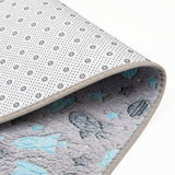 Luminous Space Expedition Glow In Dark Floor + Math Mat (L-80 x W-50 cms)